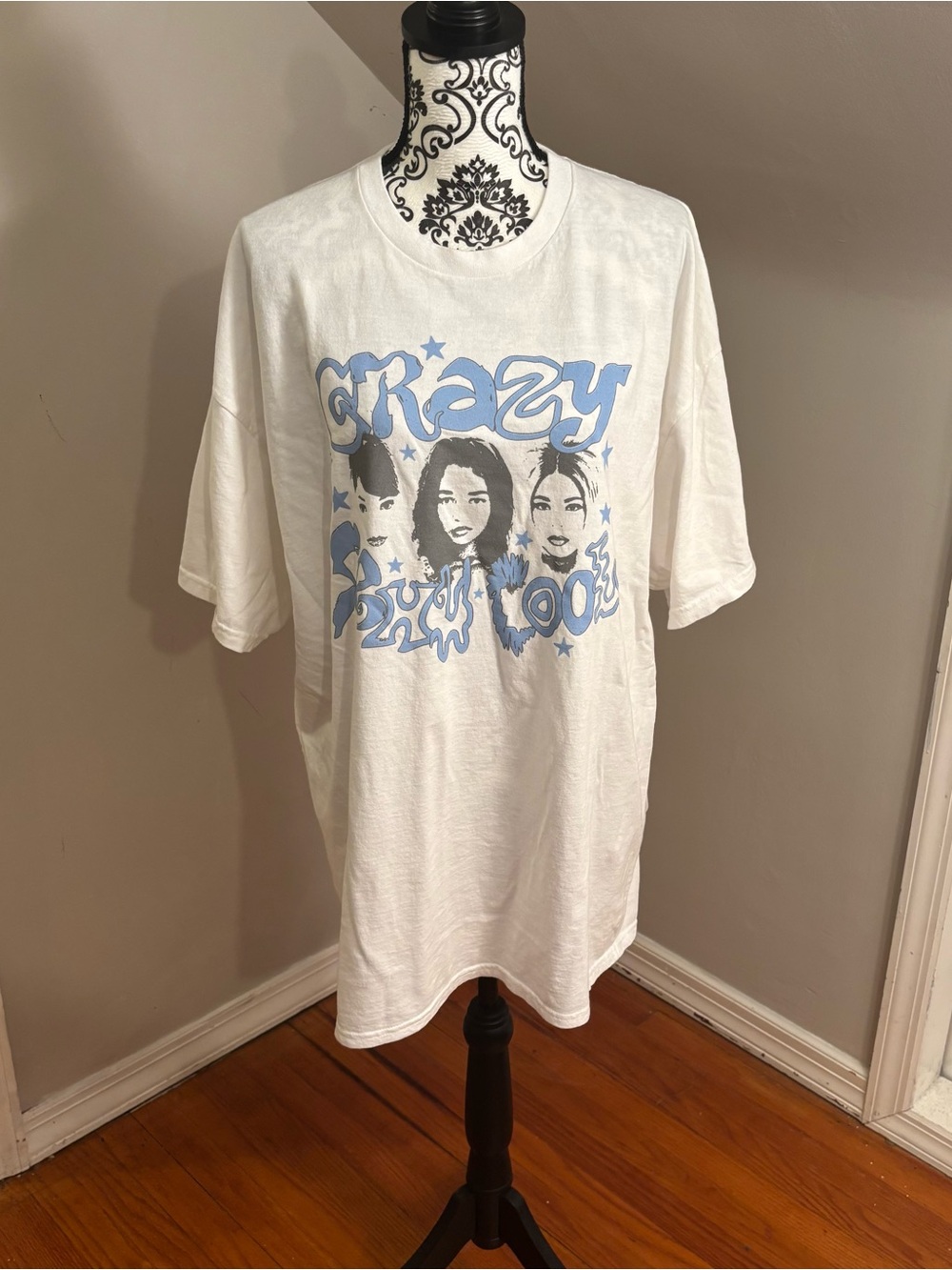 NWT TLC Crazy Sexy Cool Oversized T-Shirt size L/XL R&B Hip Hop 90s
